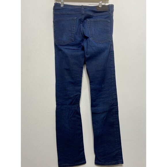 Jack And Jones Tim Slim Fit Men 30X32 Stretch Dark Wash Denim Jeans - Picture 3 of 10